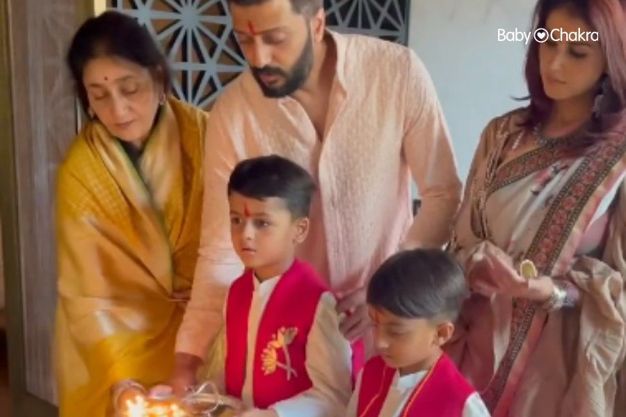 5 Times Riteish &#038; Genelia Deshmukh Showed Us How To Keep Kids Connected With Our Culture &#038; Roots