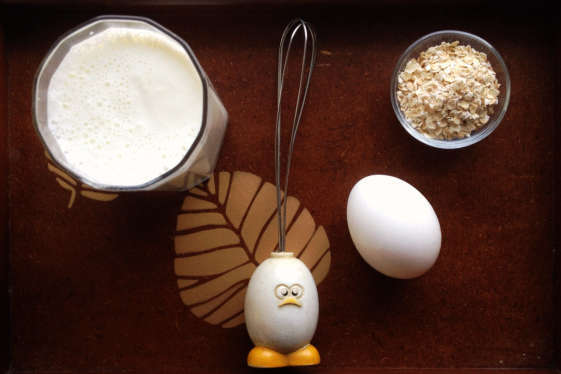 First Food: Egg Porridge Recipe