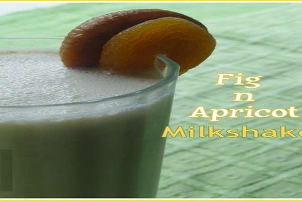 Fig &amp; Apricot Milkshake