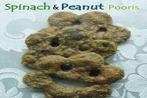 Spinach &amp; Peanut Pooris