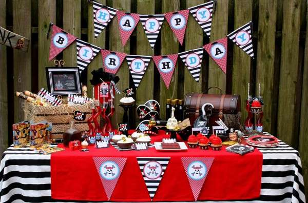 DIY Pirate theme Birthday Party
