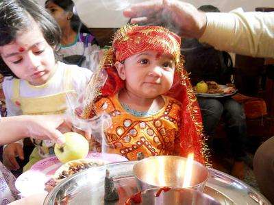 Worship your kids, if in North India this Navratri!