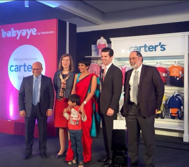 Carter’s baby clothing and accessories now available in India through BabyOye