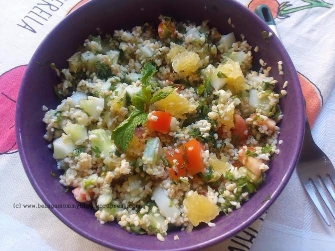Summer Tabouleh with Citrus Dressing