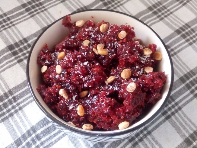Beetroot &amp; Carrot Halwa recipe for a healthy winter dessert