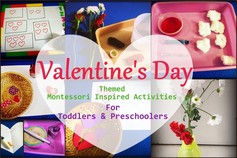 Valentine’s Day: Montessori Inspired Activities For You Child