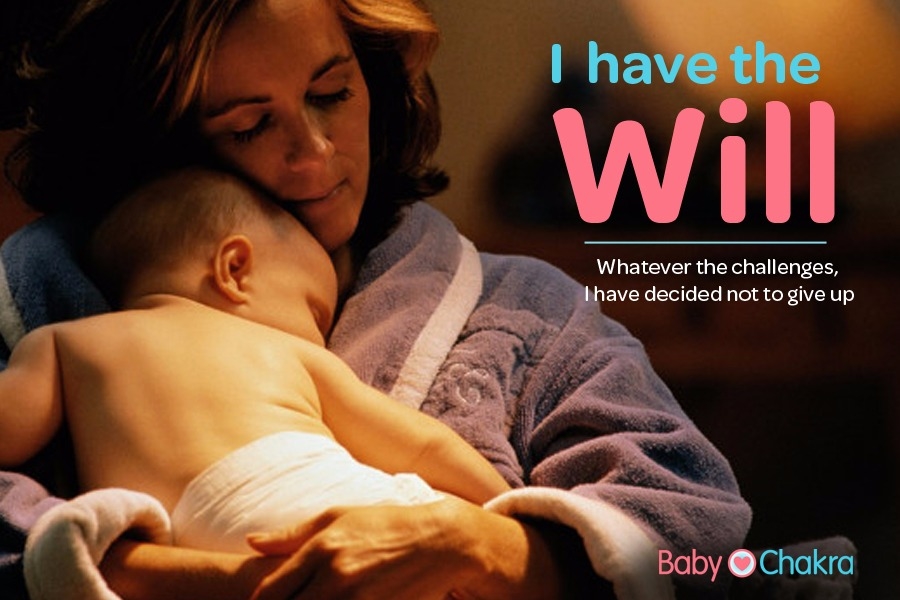 Stories of Breastfeeding Victories:  I Have The Will