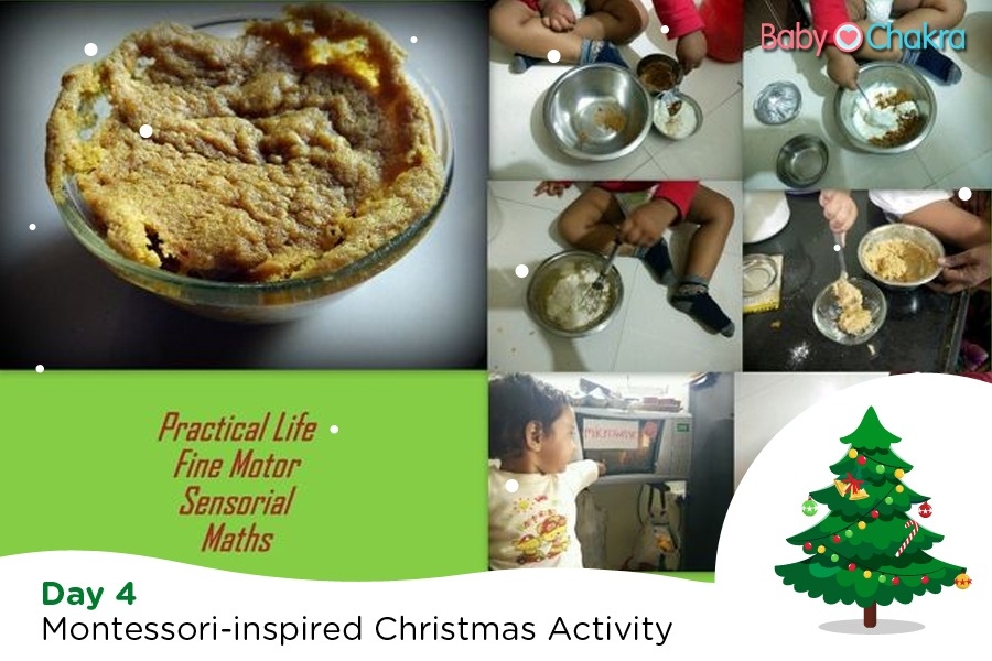 Day 4 Montessori-Inspired Christmas Activity: Pat-a-Cake!