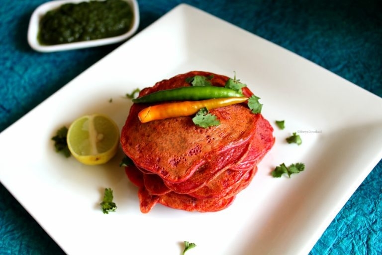 Red Dosa Or Beetroot Ka Chilla? What Will You Call This