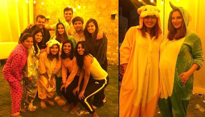 Sania Mirza&#8217;s Sister Throws Pyjama Party For Baby Shower