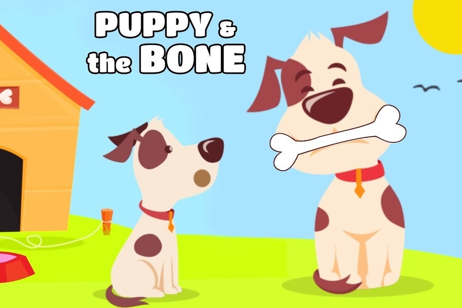 Puppy And The Bone