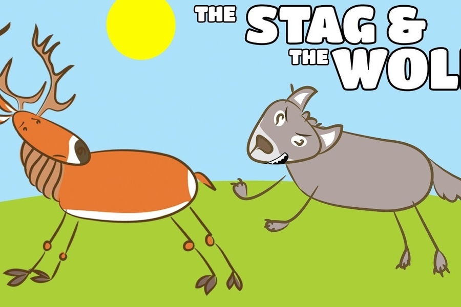 Stag And The Wolf