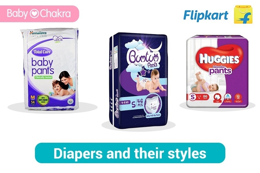 4 Diaper Styles To Choose From