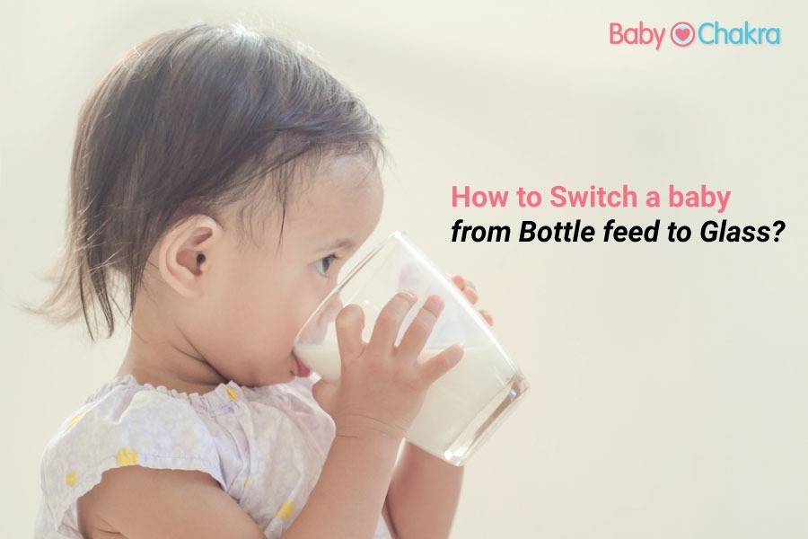 How to Switch a Baby From Bottle Feed to Glass?