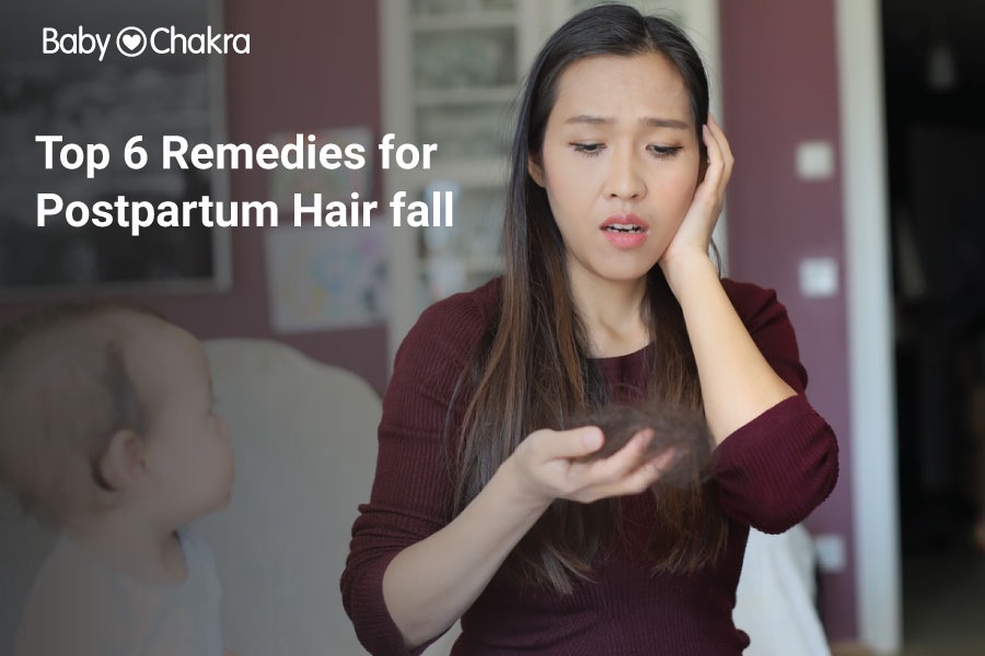 Top 6 Remedies For Postpartum Hair Fall