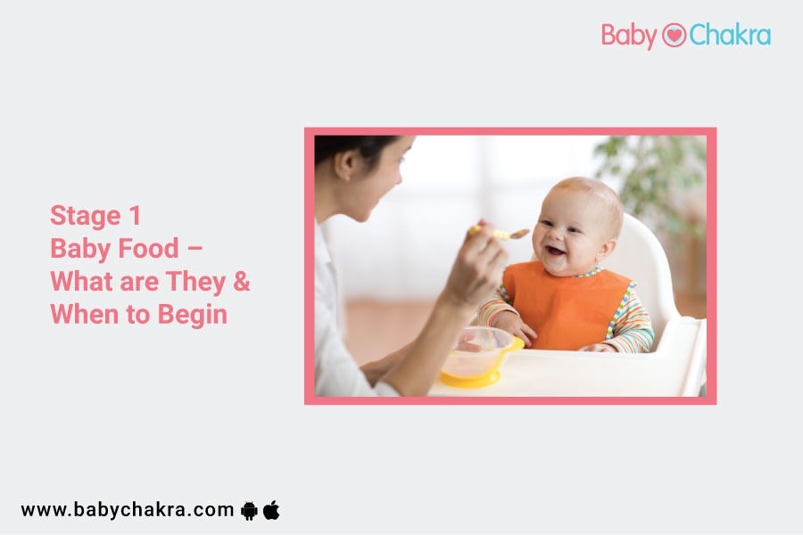 Stage 1 Baby Food &#8211; What are They &#038; When to Begin